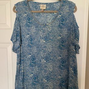 Knox Rose Open Shoulder Blouse